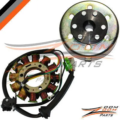 Yamaha Banshee 350 Yfz350 Stator Magneto & Flywheel Rotor 1995-2006 Brand New Free Fedex 2 Day Shipping 1