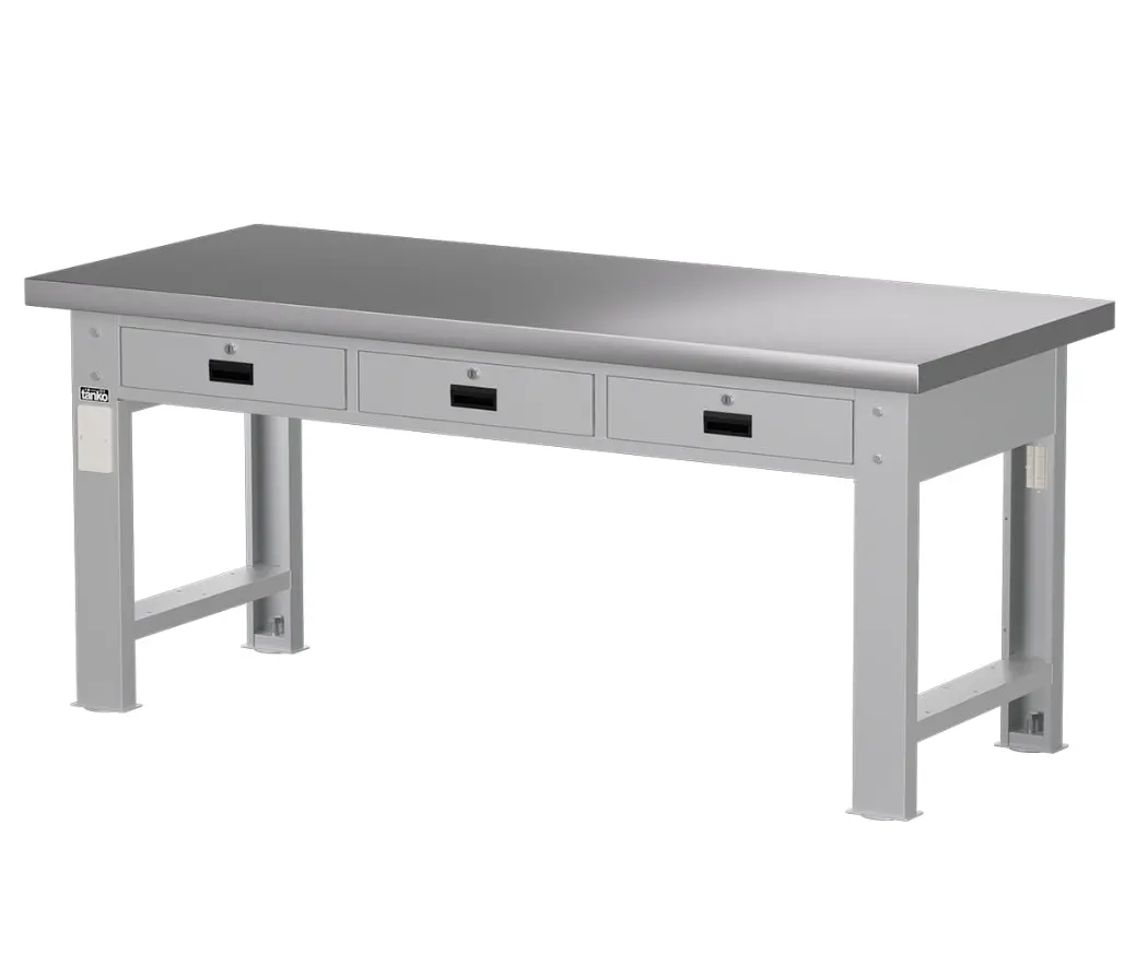 Heavy Duty Drawer Work Bench With Stainless Steel Top 1
