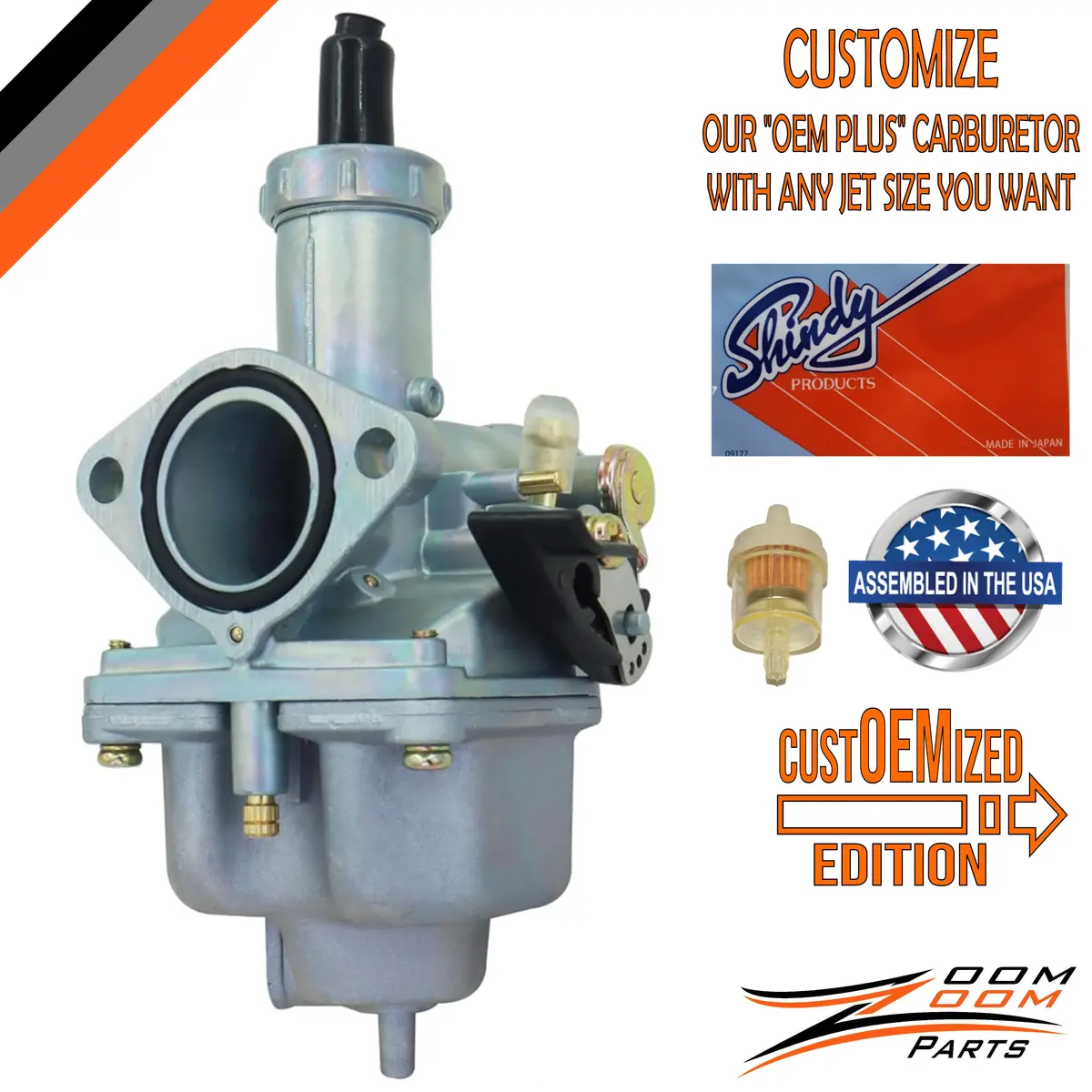 Custoemized Carburetor Carb For 1982 1983 Honda Atc 200E Atc200e Big Red 3 Wheeler 1