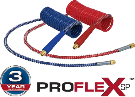 15 Ft Proflex-Sp Blue And Red Aircoil Set | Tectran 17P15-40H 1