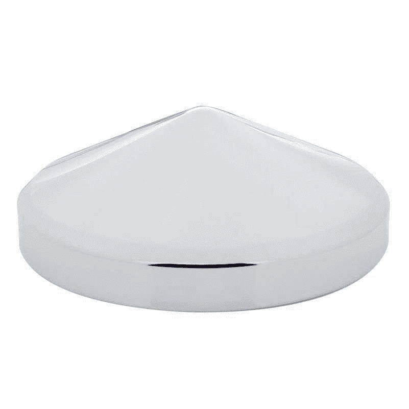 8" Stainless Pointed Rear Hub Cap | United Pacific 20189 1