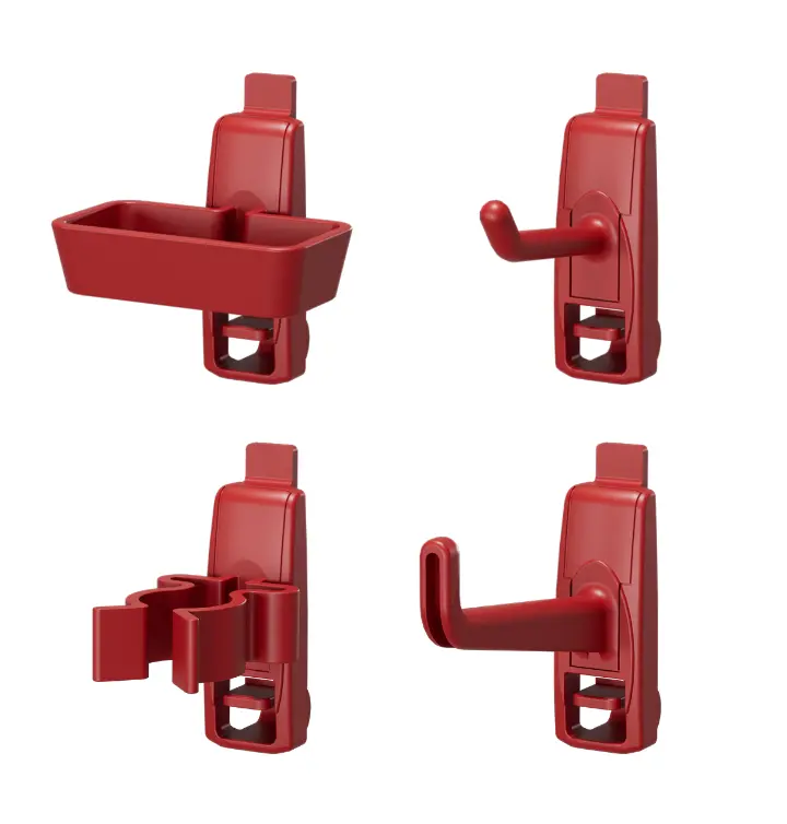 Plastic Hook Set (12Pcs) 1