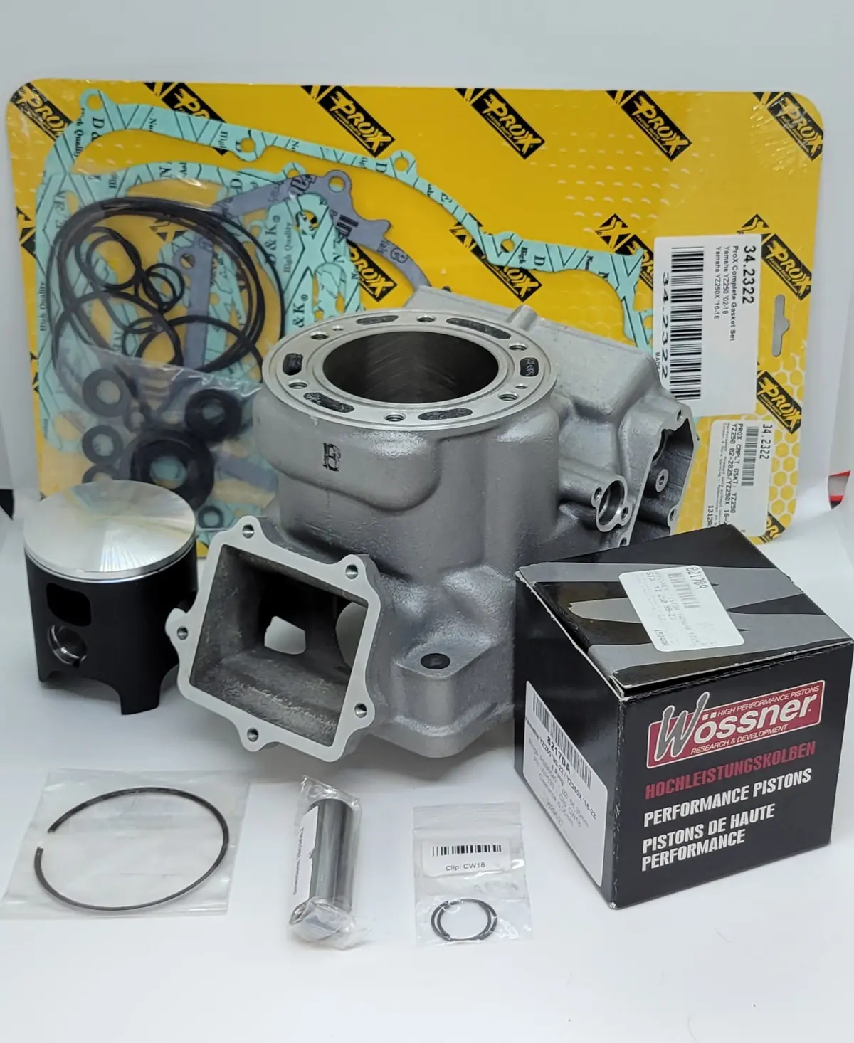 5Up-11311-20-00 Oem Block Wossner 8217Da Piston Prox Gasket Kit For 2003-2015 Yamaha Yz250 Yz 250 1