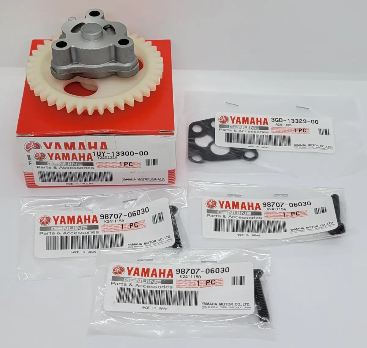 Oem Yamaha Complete Oil Pump Kit For 1987-2004 Yamaha Warrior 350 / 2004-2013 Raptor 350 1