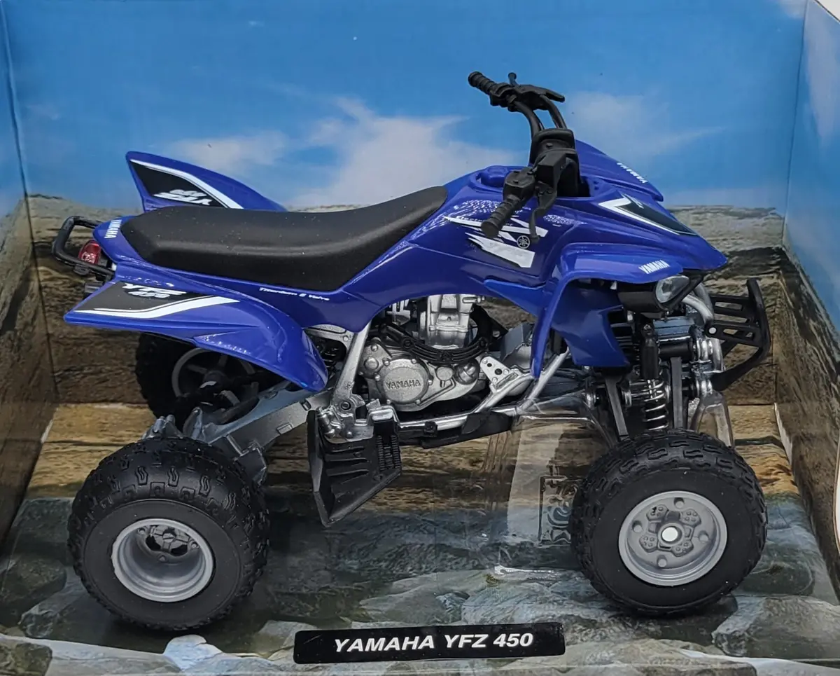 1:12 Scale Die-Cast 2008 Yamaha Yfz450 Atv 1