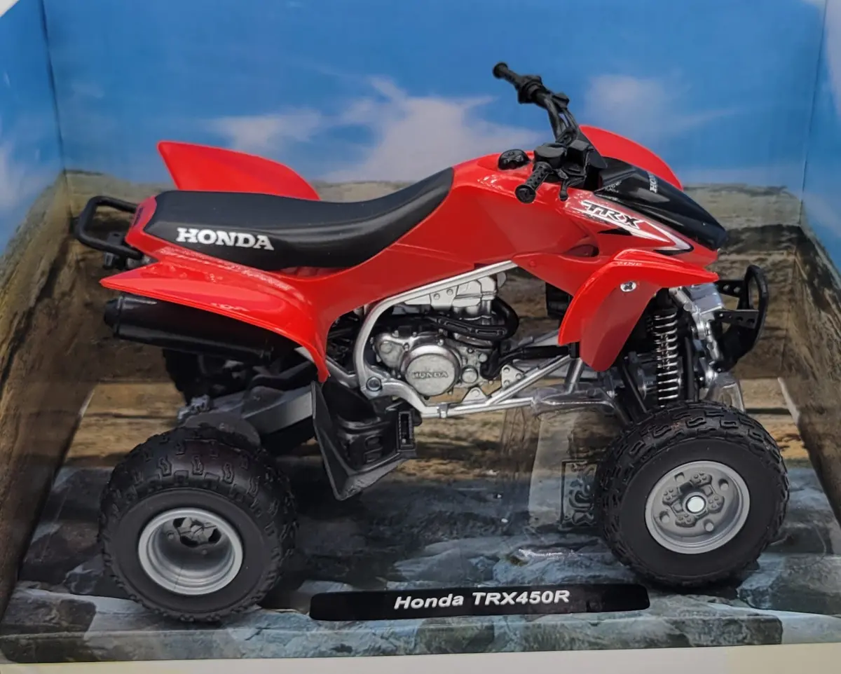 1:12 Scale Die-Cast 2009 Honda Trx450r Atv 1