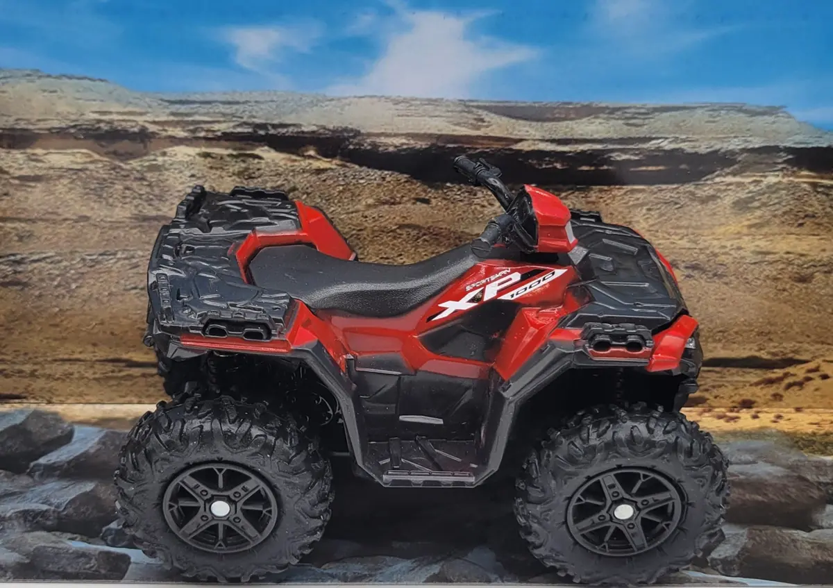 Mini Scale Die-Cast Polaris Sportsman Xp 1000 Atv 1