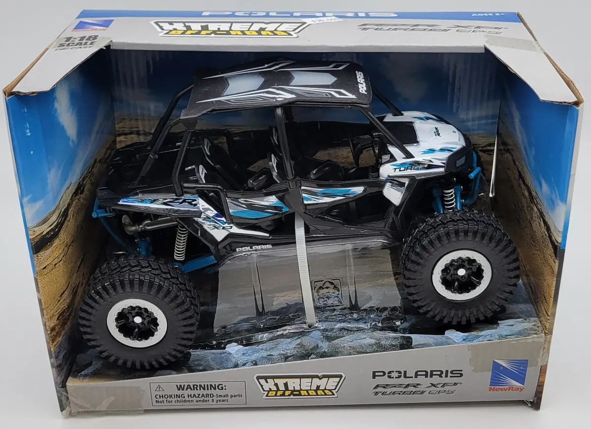 1:18 Scale Die-Cast Polaris Rzr Xp 4 Turbo Utv 1