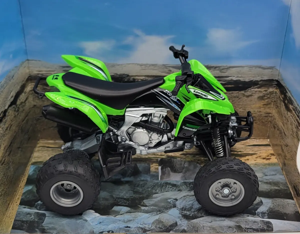 1:12 Scale Die-Cast 2012 Kawasaki Kfx450r Atv 1