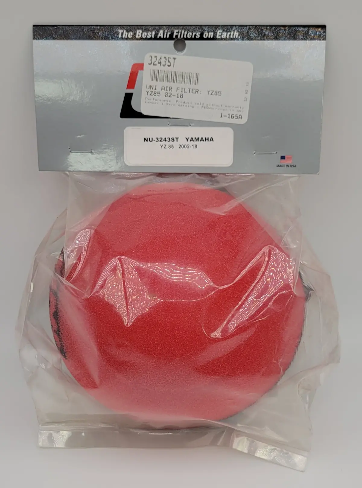 Uni Filter Nu-3243St 2 Stage Air Filter 2002-2023 Yamaha Yz85 1