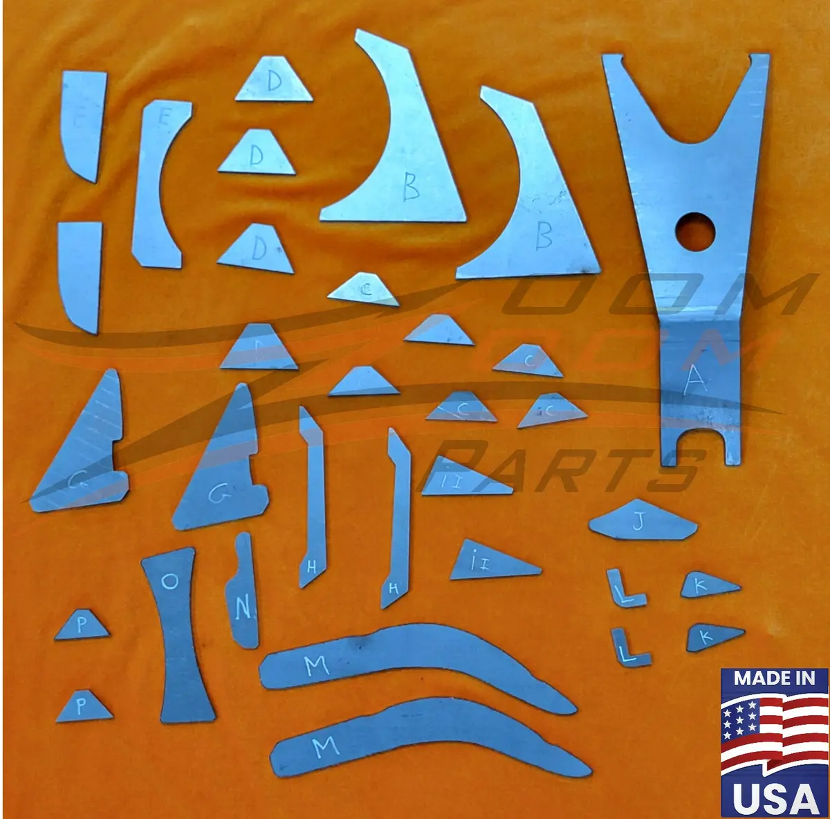 Frame Gusset Kit For Honda Trx450r Upgraded Version Xc/Mx 1