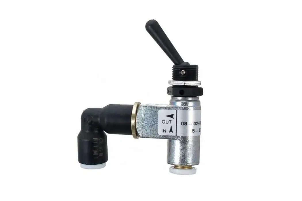Black Toggle Switch, 1/8" Nylon Hose Push In | Mei/Air Source 2025 1