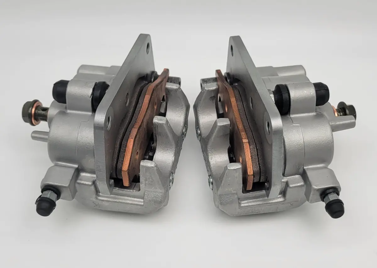 Rebuilt Oem Front Brake Calipers & Dp Brake Pads For 2004-2020 Yamaha Yfz450r Yfz450 2
