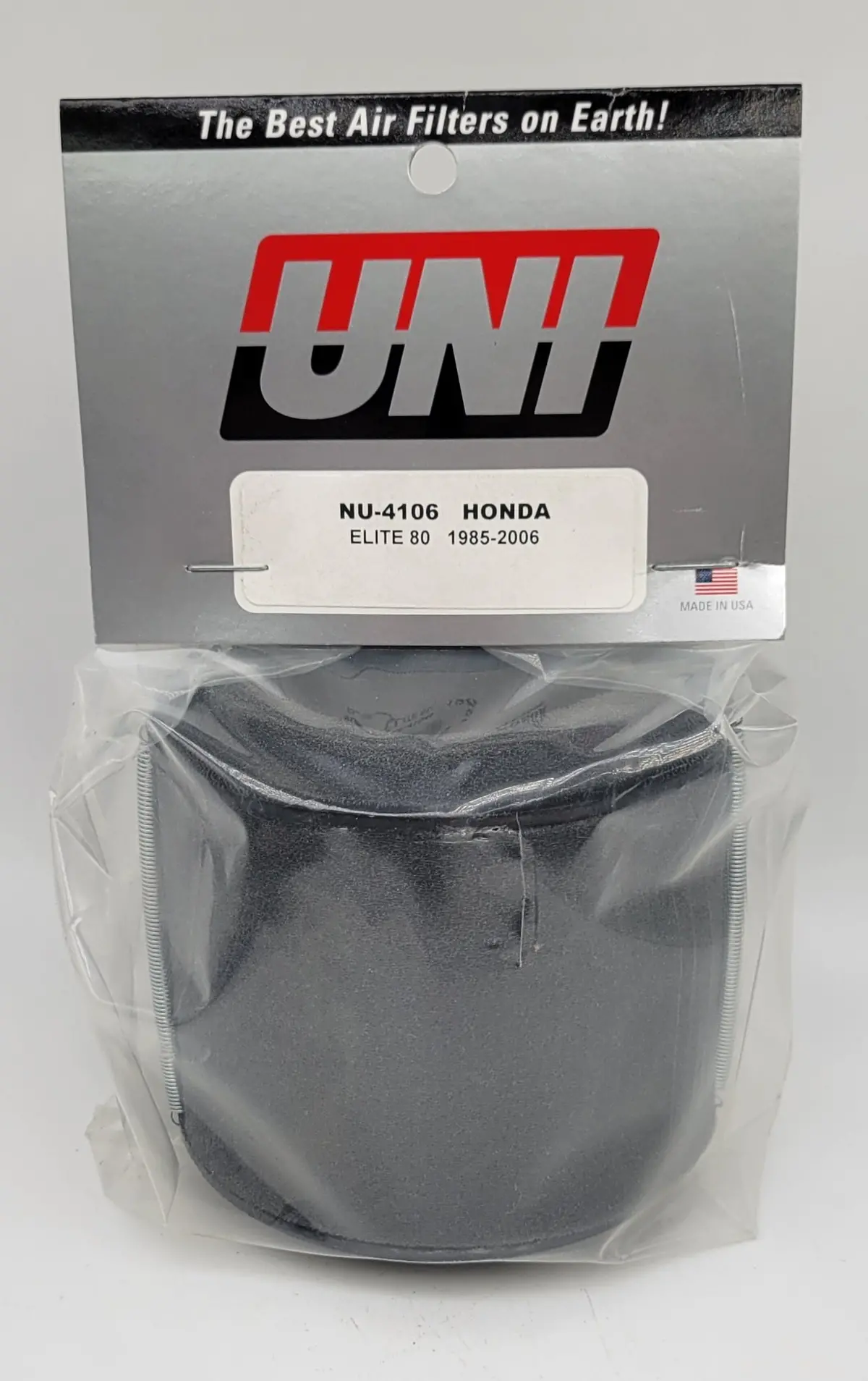 Uni Filter Nu-4106 Air Filter - 1985-2006 Honda Ch80 Elite 1