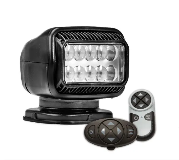 Black Led Permanent Mount Spotlight | 20574Gt Golight 1
