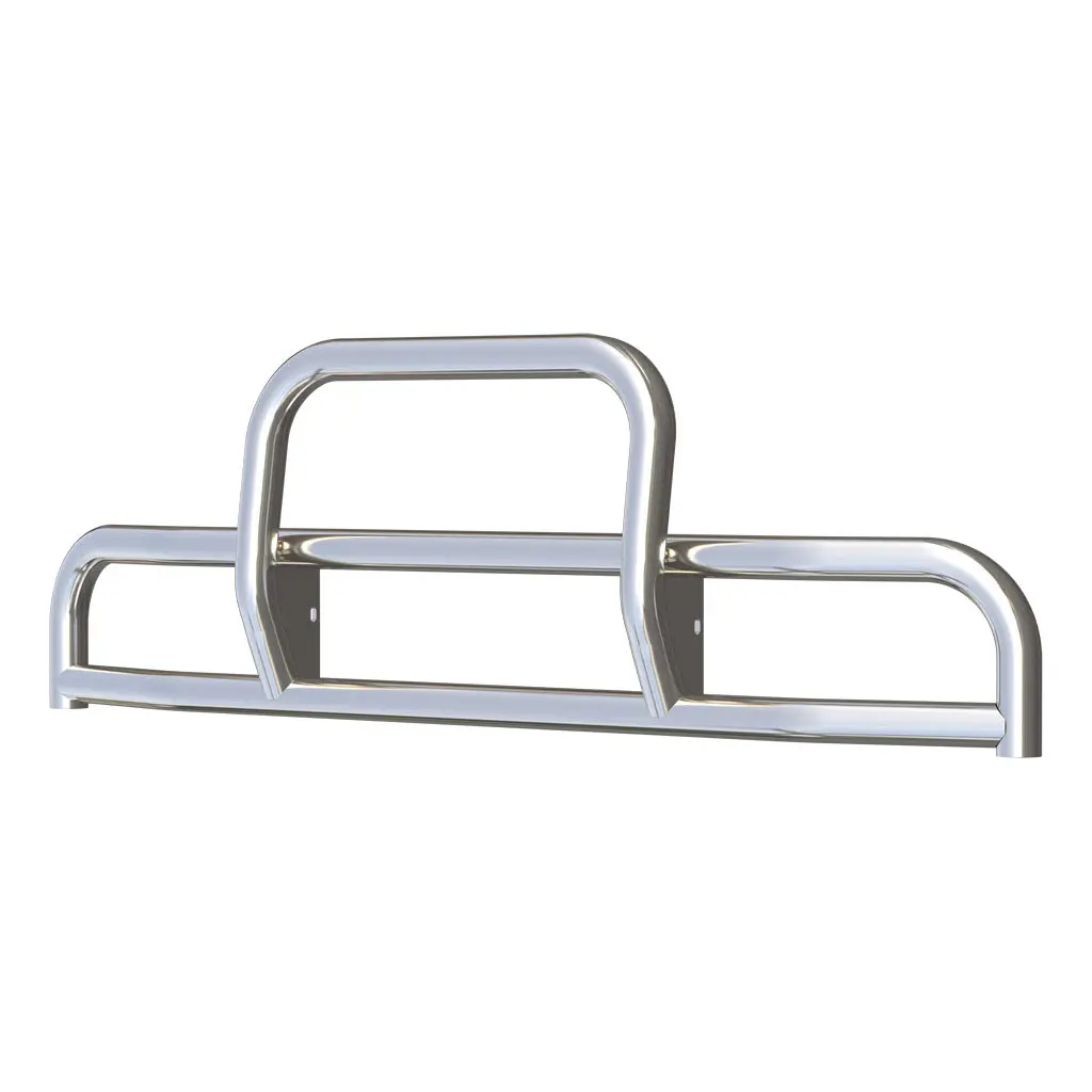 Tuff Guard Ii Polished Stainless Grille Guard (15-Degree Bend) | 206510 Retrac 1