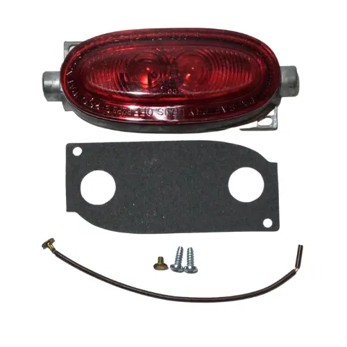 4" Red Clearance Or Side Marker W/ Two 1/8 N.P.T. End Entrance | 210001 Betts Lighting 1