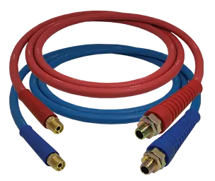 15Ft Red & Blue Flexgrip-Hd  Air Line Hose Assembly Set | Tectran 13S15201 1