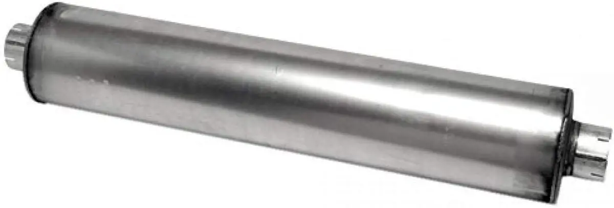 Heavy Duty Direct Fit Exhaust Muffler 4" Inlet (Inside) 4" Outlet (Inside) | 22936 Walker Exhaust 1