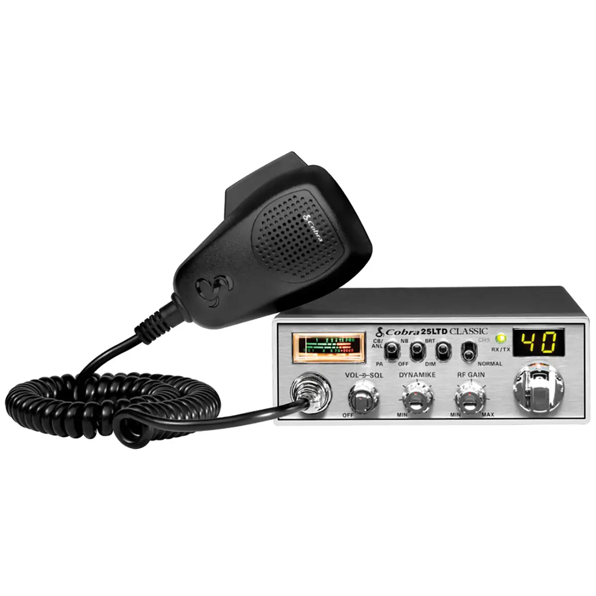 Classic 40 Channel Mobile Cb Radio | Cobra 25Ltdclassic 1