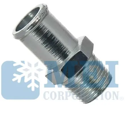 3/8" Male Pipe Heater Fitting, Hex Base Connector | Mei/Air Source2604 1