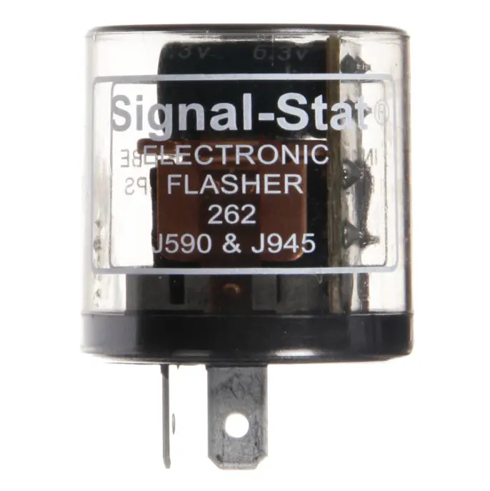 Signal-Stat 10 Light Electro-Mechanical Plastic Flasher Module, 60-120Fpm | Truck-Lite 262 1