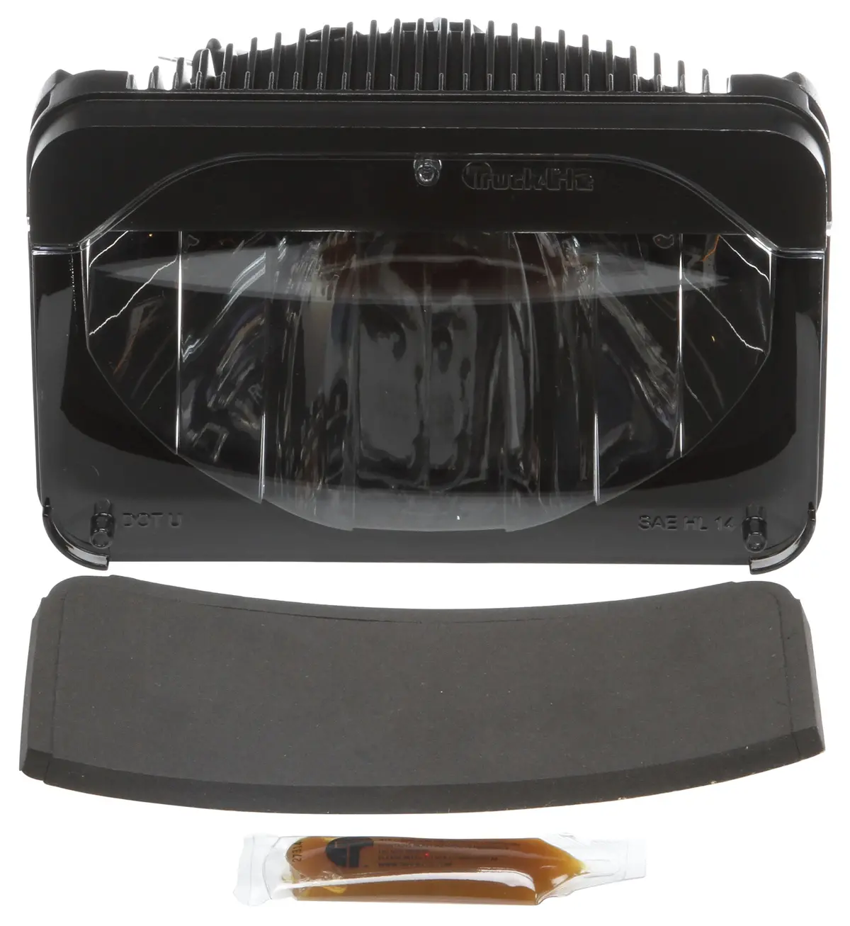 4"X6" Rectangular High Beam Led Headlight, Hardwired | Truck-Lite 27645C 1