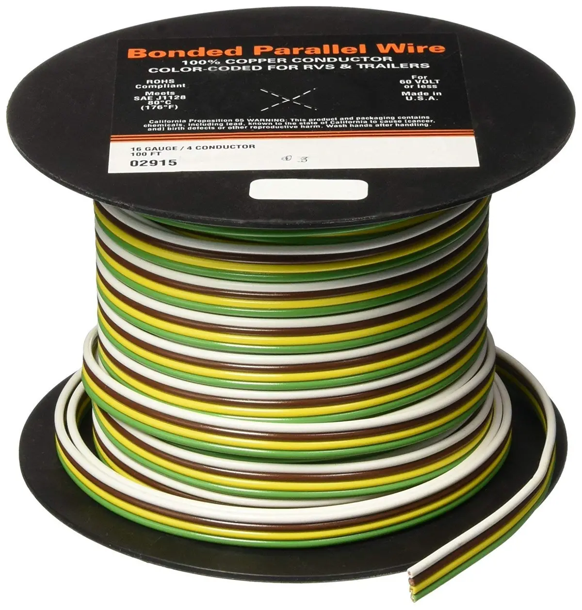 100' Bonded Parallel Wire | 02915 Deka 1