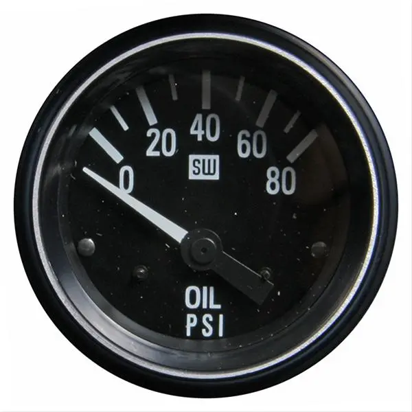 Heavy Duty Oil Pressure Gauge, 0-80 Psi | 284Ae Stewart Warner 1
