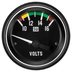 Heavy Duty Voltmeter, 10-16 Vdc | 284H Stewart Warner 1