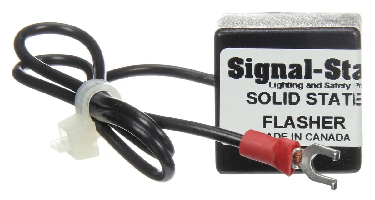 Signal-Stat 2 Light Solid-Stat Plastic Flasher Module, Hardwired | Truck-Lite 285 1