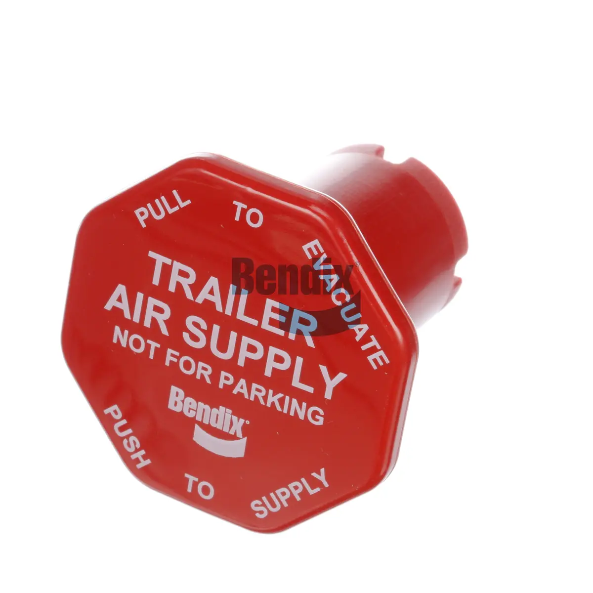 Red Trailer Air Supply Brake Valve Knob | Bendix 298817N 1