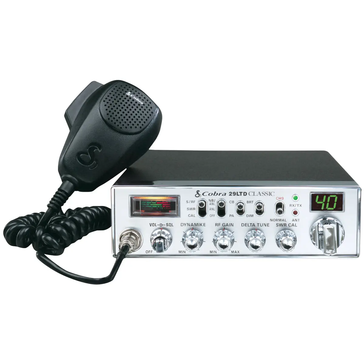 29 Ltd Classic 40 Channel Mobile Cb Radio With Delta Tune | Cobra 29Ltdclassic 1