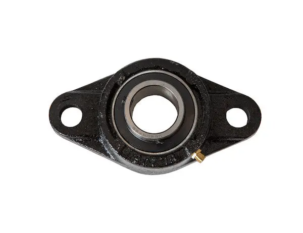 2-Hole 1-1/4" Upper Spinner Shaft Set Screw Locking Flanged Bearing | Buyers Products 2F20scr 1