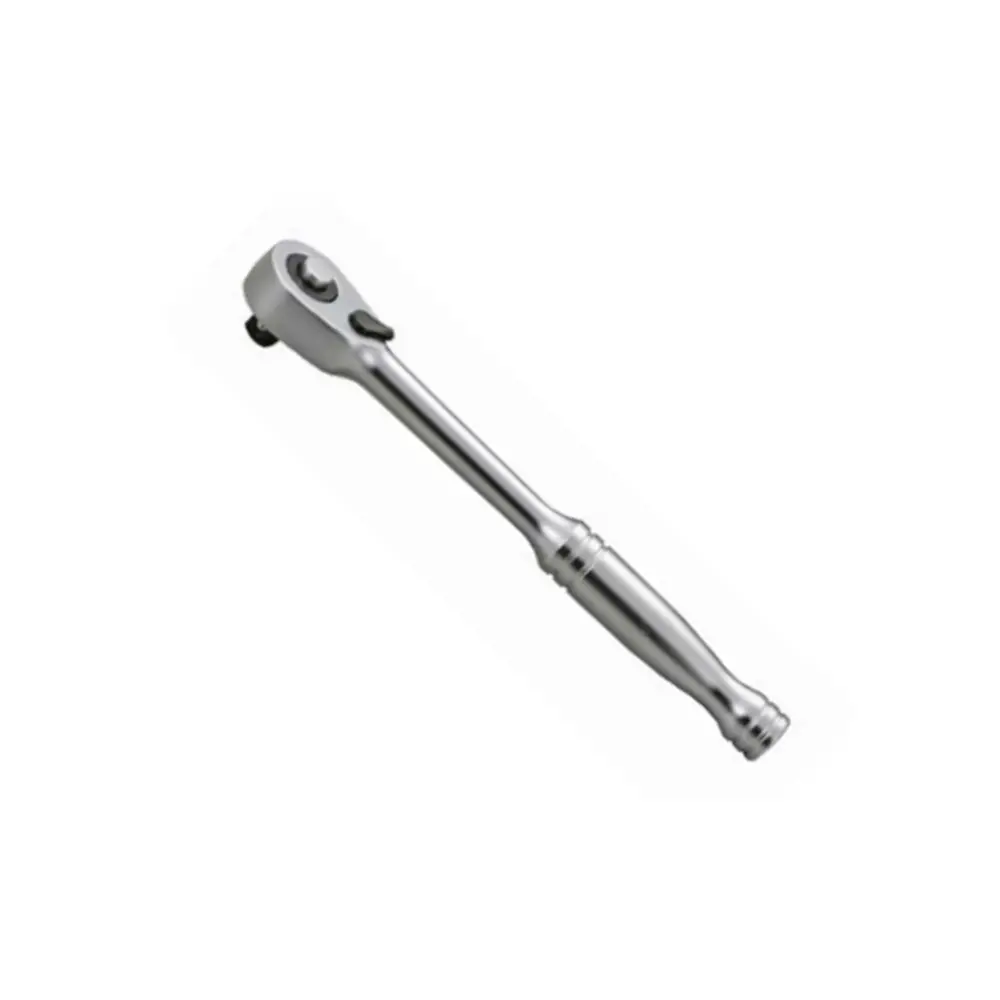 1/2" Dr. 72T Slim Head Reversible & Quick Release Ratchet With Full Polish Handle 1