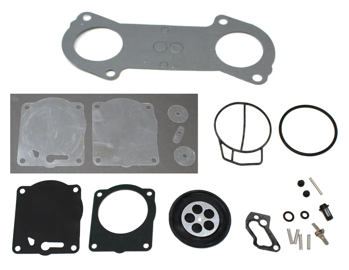 Yamaha Mikuni Super Bni (Sbni) Carb Rebuild Kit With Base Gasket 66E-13556-00-00 Compatible With Yamaha Gp Xl 800 Carburetor Rebuild Kit 15-004-01 1
