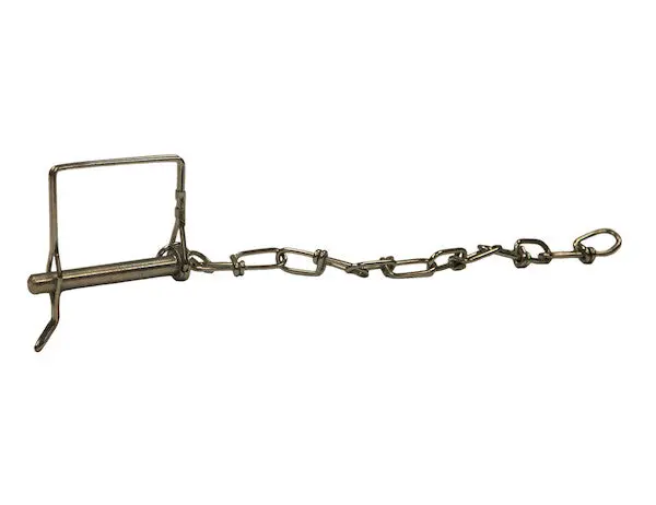 3/8" Safety Pin With 8" Chain | Buyers Products 3003316 1
