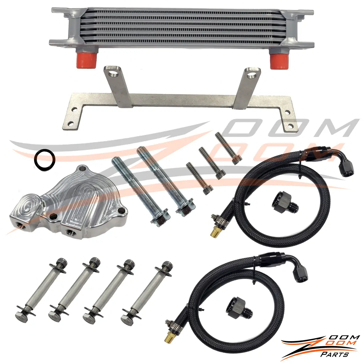 Upgraded Oil Cooler Kit For 1993-2008 Honda Trx300ex / 1987-1992 Honda Trx250x 1