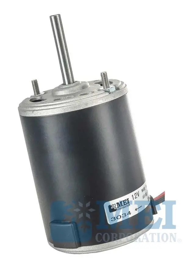 4.75" (Oa Body) Single Shaft Blower Motor W/ Strap Mount For Red Dot - Multi Fit Applications, 2 Wires | Mei/Air Source 3034 1