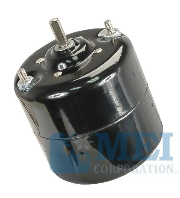 4.56" (Oa Body) Single Shaft Blower Motor W/ Flange Mount For Red Dot Multi Fit Applications, 2 Wires | Mei/Air Source 3052 1