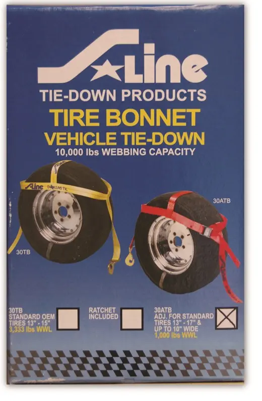Tire Bonnet Strap, Fixed 14"-15" Oem Tires | 30Tb Ancra Cargo 1