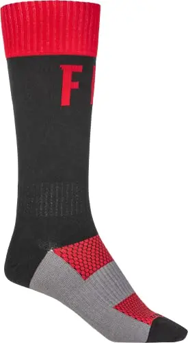 Fly Racing 2022 Mx Pro Riding Socks (Red/Black, Lg/Xl) 1