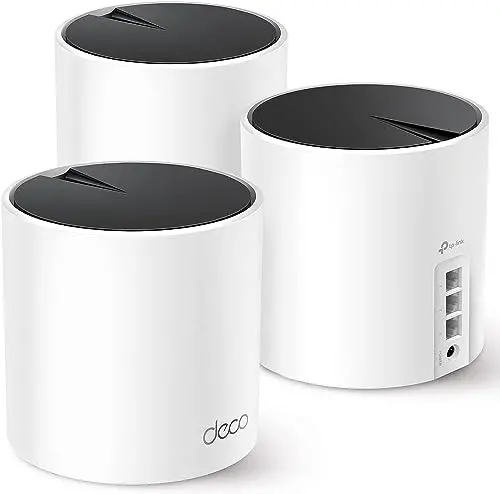 Tp-Link Deco Ax3000 Wifi 6 Mesh System(Deco X55) - Covers Up To 6500 Sq.Ft. , Replaces Wireless Router And Extender, 3 Gigabit Ports Per Unit, Supports Ethernet Backhaul (3-Pack) 1