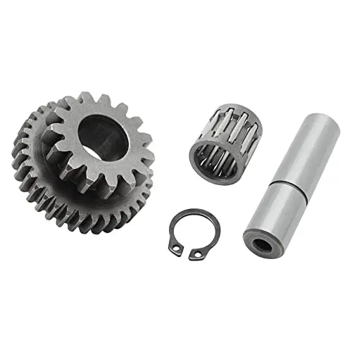 Starter Idler Gear 15T/34T & Bearing & Shaft For Yamaha Wolverine 350 Big Bear 400 Big Bear 350 1