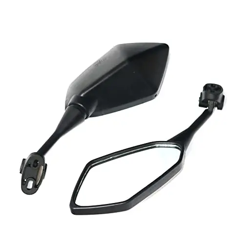 Lmodri Racing Motorcycle Mirrors Sport Bike Rearview Mirror Compatible With Honda Cbr F4 F4i / Rc51 / Rvt 1000 Dd250e/Dd300/350 1