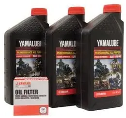 Yamalube Oil Change Kit 10W-40 For Yamaha Grizzly 660 4X4 2002-2008 1
