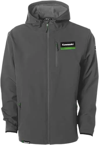 Factory Effex Kawasaki Tech Jacket Xx-Large Gray 1