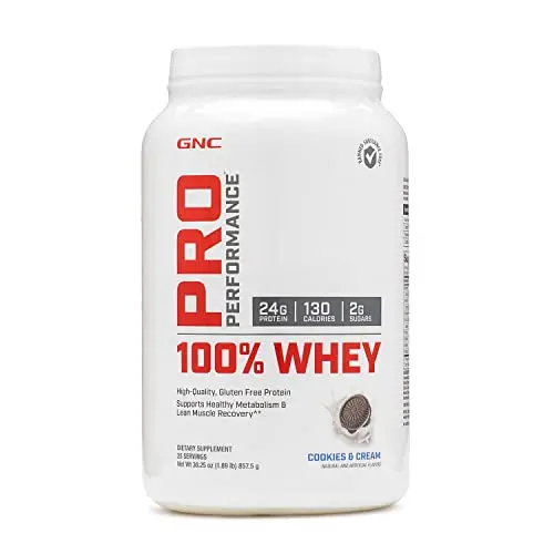 Gnc Pro Performance 100 Whey Protein - Cookies And Cream 1.89 Lbs. 1