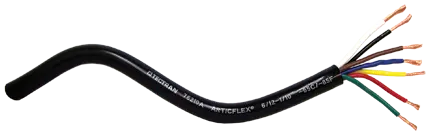 Black Standard Duty 100 Ft Cable | 76210A1 Tectran 1