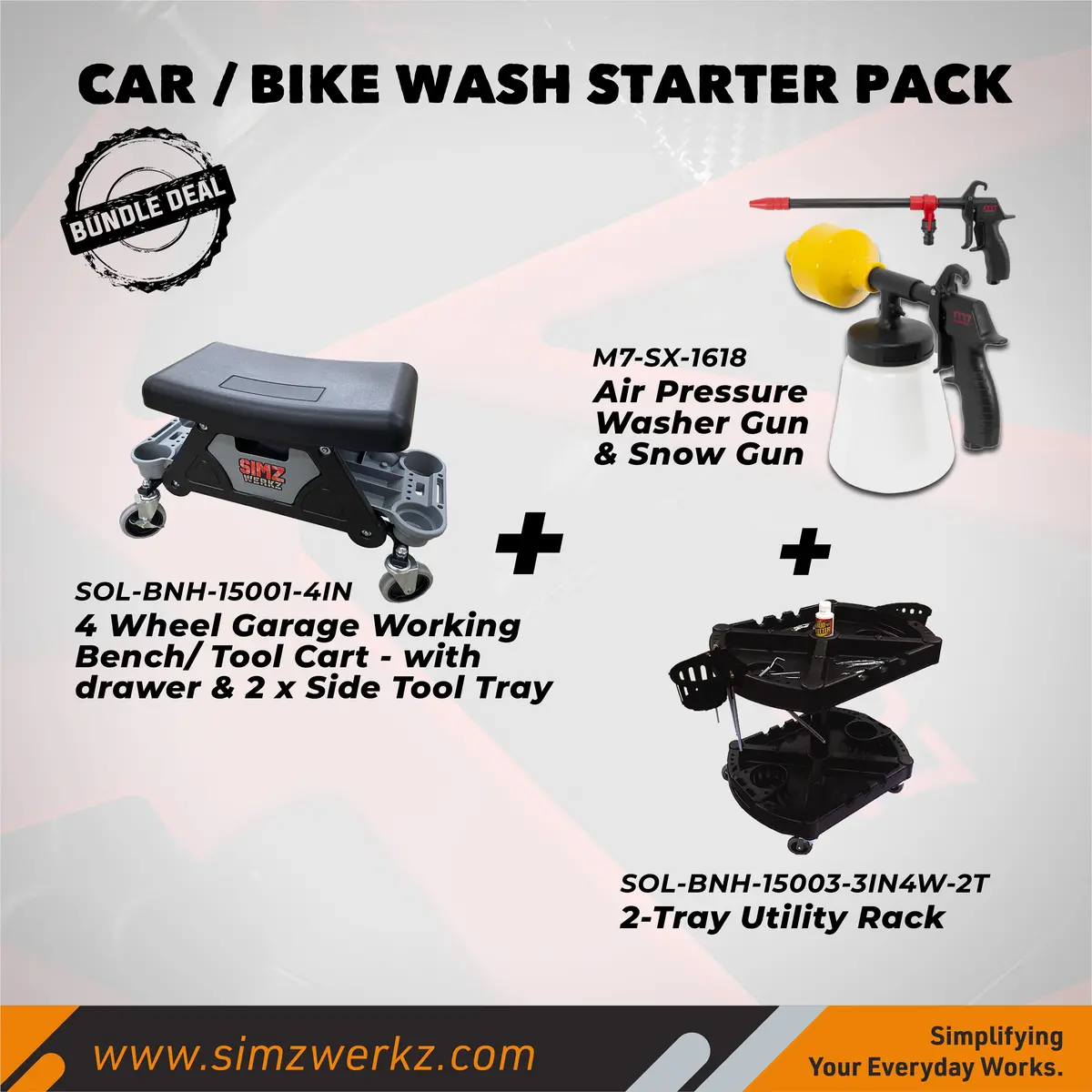 Car / Bike Wash Starter Pack 1